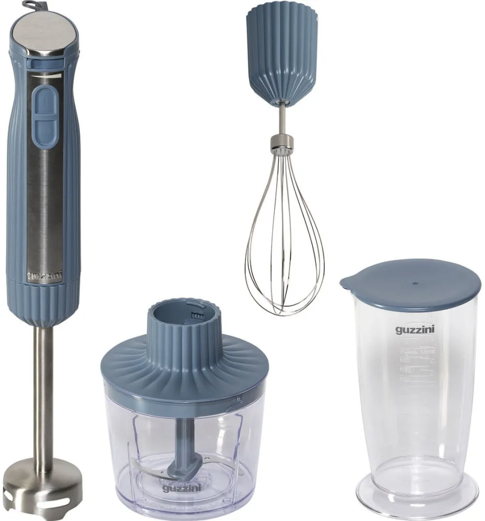 Blender de mana Guzzini Sous Chef albastru