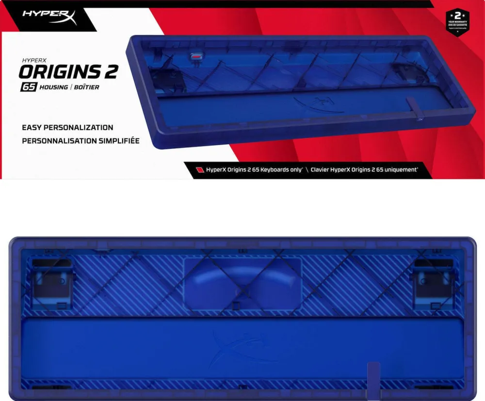 Carcasa tastatura HyperX Origins 2 65 BF0T8AA albastru