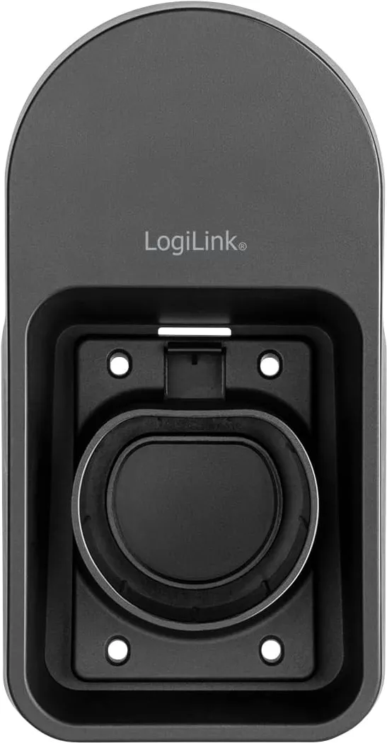 Suport de perete Logilink EVM0100 pentru cablul de incarcare auto, negru