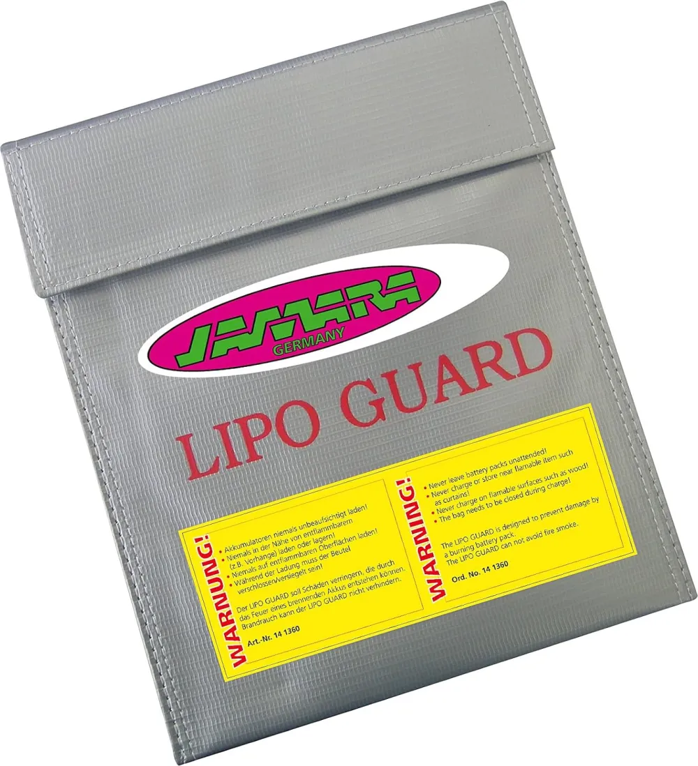 Geanta protectie la incendiu pentru acumulatori LiPo Jamara LiPo Guard XL 30 x 23 cm