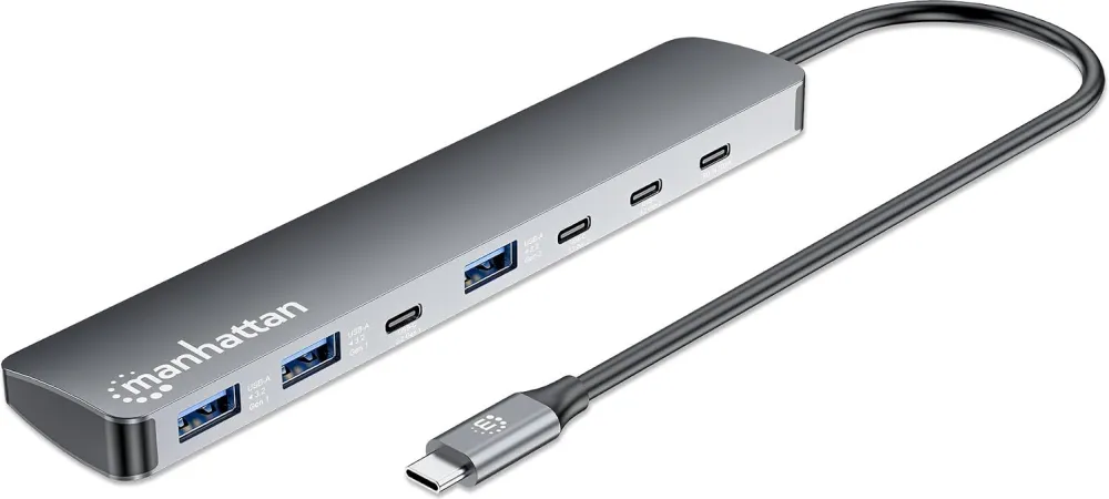 Hub USB MANHATTAN 181167 7 porturi Power Delivery