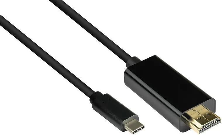 Cablu adaptor Good Connections GC-M0102 USB-C la HDMI 2.0 3 m negru