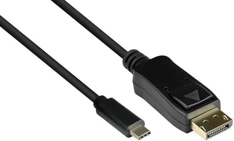Cablu adaptor Good Connections GC-M0108 USB-C la DisplayPort 1.2 5 m negru