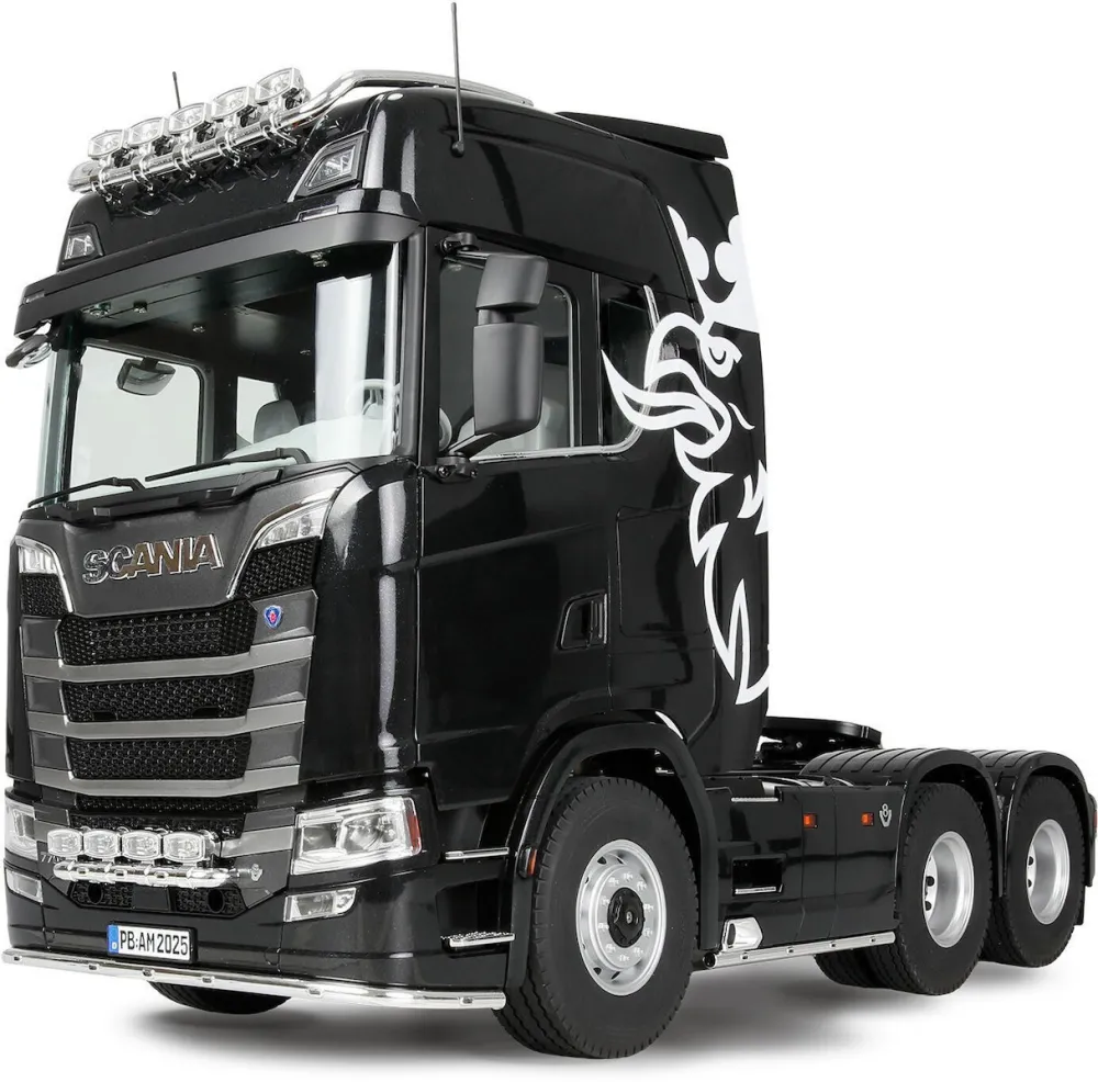Cap tractor RC AMEWI Scania 770 S 6x6 1:14 RTR negru 14+
