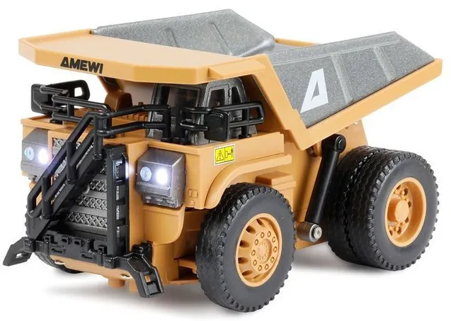 Basculanta mini RC AMEWI din metal, 8 canale, 1:64 RTR 6+