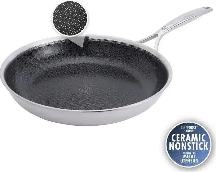 Tigaie ZWILLING Peak 30 cm inox 18/10 argintiu