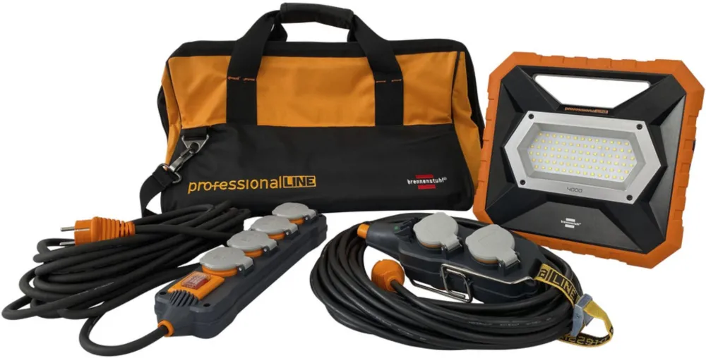 Set Brennenstuhl Profi cu geanta