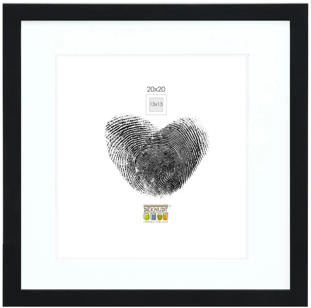 Rama foto Deknudt S66KF2 P1 20x20 cm negru