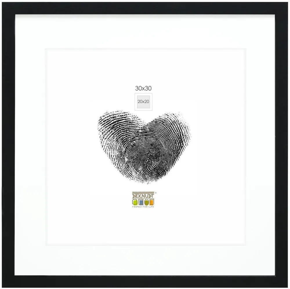 Rama foto Deknudt S66KF2 P1 30x30 cm negru