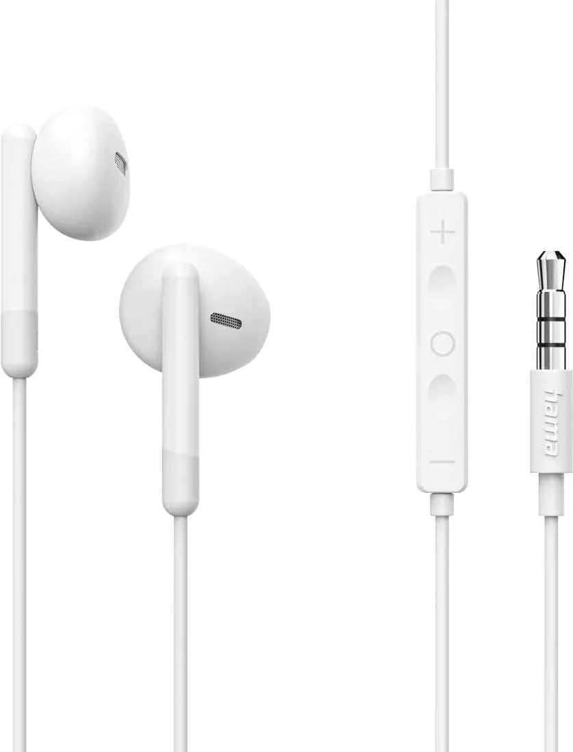 Casti in-ear HAMA Noble alb