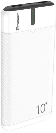 Baterie externa TRACER EnerGo 10000mAh alb negru