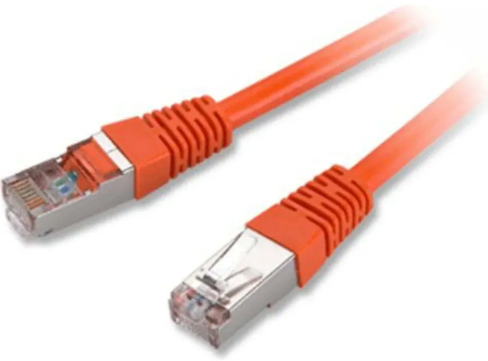 Cablu patch EQUIP Cat6A S/FTP 2xRJ45 3 m portocaliu LSZH