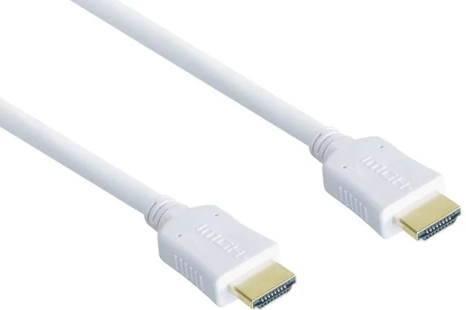 Cablu Good Connections HDMI 1.4b alb 0,5 m