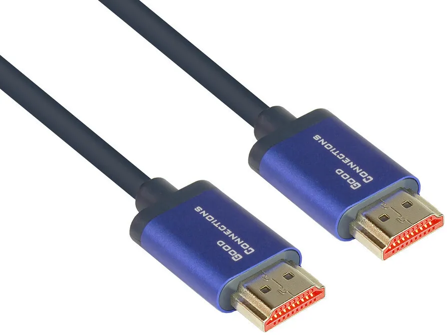 Cablu HDMI 2.1 Good Connections SmartFLEX albastru 0,5 m