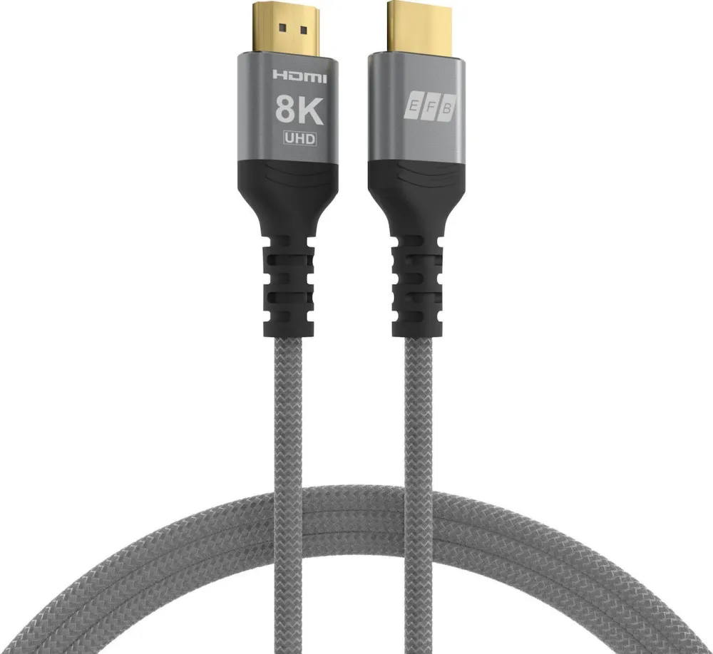 Cablu HDMI EFB HDMI-21-00001 Ultra High Speed 8K60Hz 48 Gbit/s 0,5 m