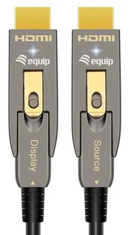 Cablu HDMI EQUIP HS Ethernet 2.0 D/A D-AOC 4K/60Hz 10.00 m