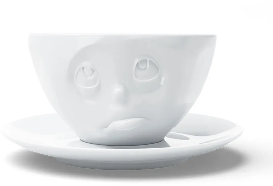 Cana de cafea FIFTYEIGHT PRODUCTS Och bitte 200 ml alb