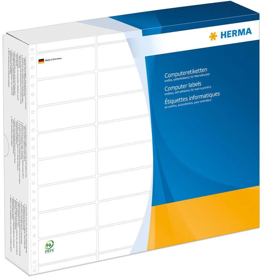 Etichete autoadezive Herma 8242 alb 81,28x35,7 mm