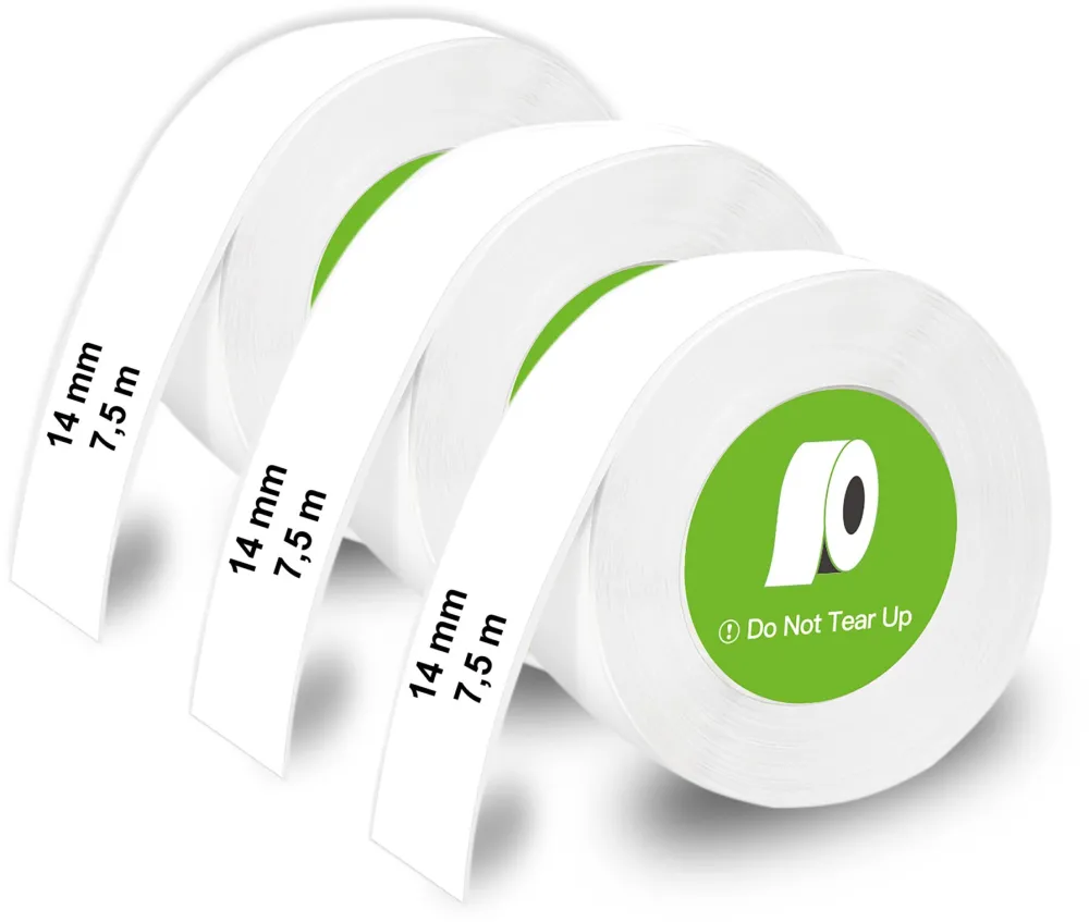 Set 3 role etichete continue OLYMPIA 6312 pentru P22 alb