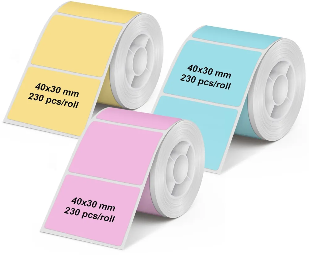 Rola etichete autoadezive OLYMPIA pentru PM220 multicolor
