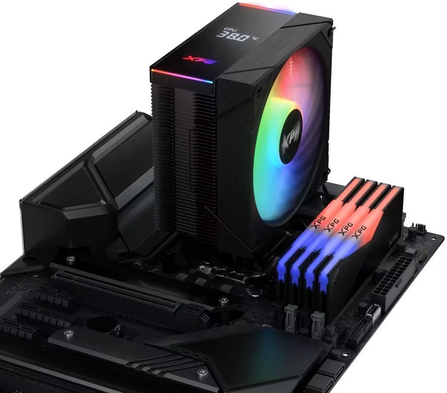 Ventilator XPG MAESTRO PLUS 42SA 120 mm ARGB negru
