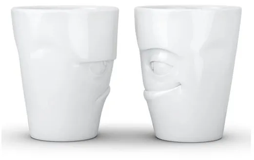 Pahar FIFTYEIGHT PRODUCTS Grummelig & Verschmitzt 350 ml alb