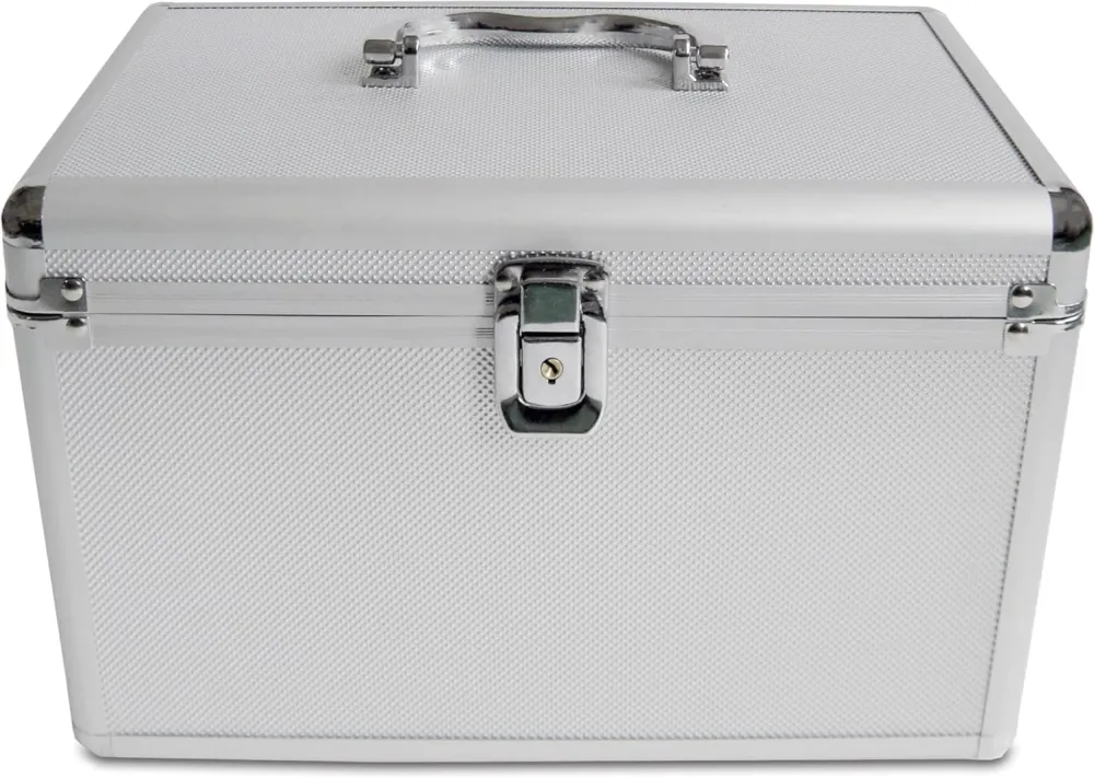 Valiza arhivare MediaRange BOX79 pentru 120 CD argintiu