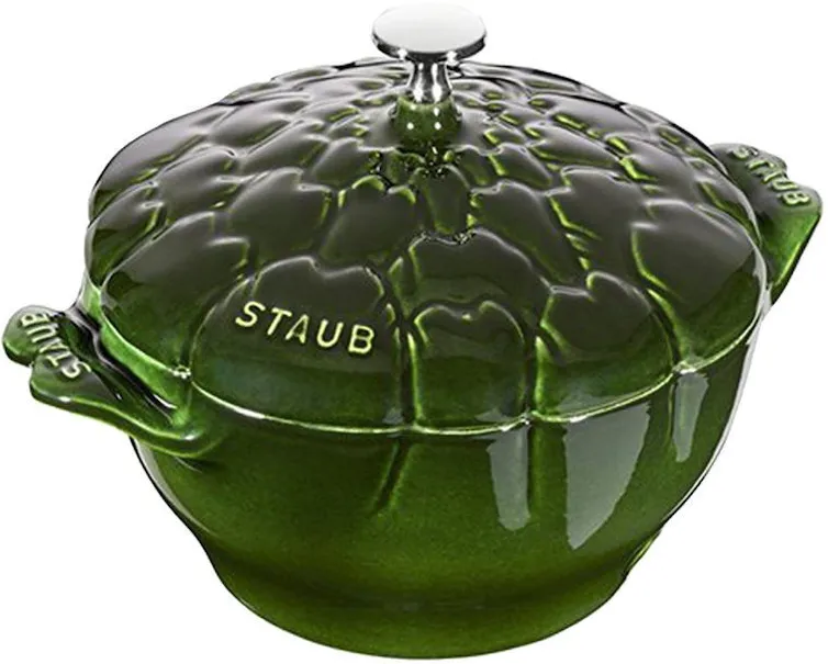 Oala fonta Staub La Cocotte 22cm Artichoke verde