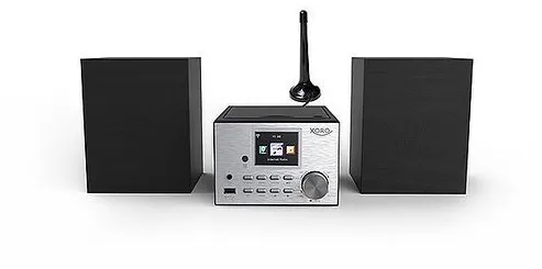 Sistem audio compact Xoro Multi Micro SAT100380 radio internet DAB+ FM