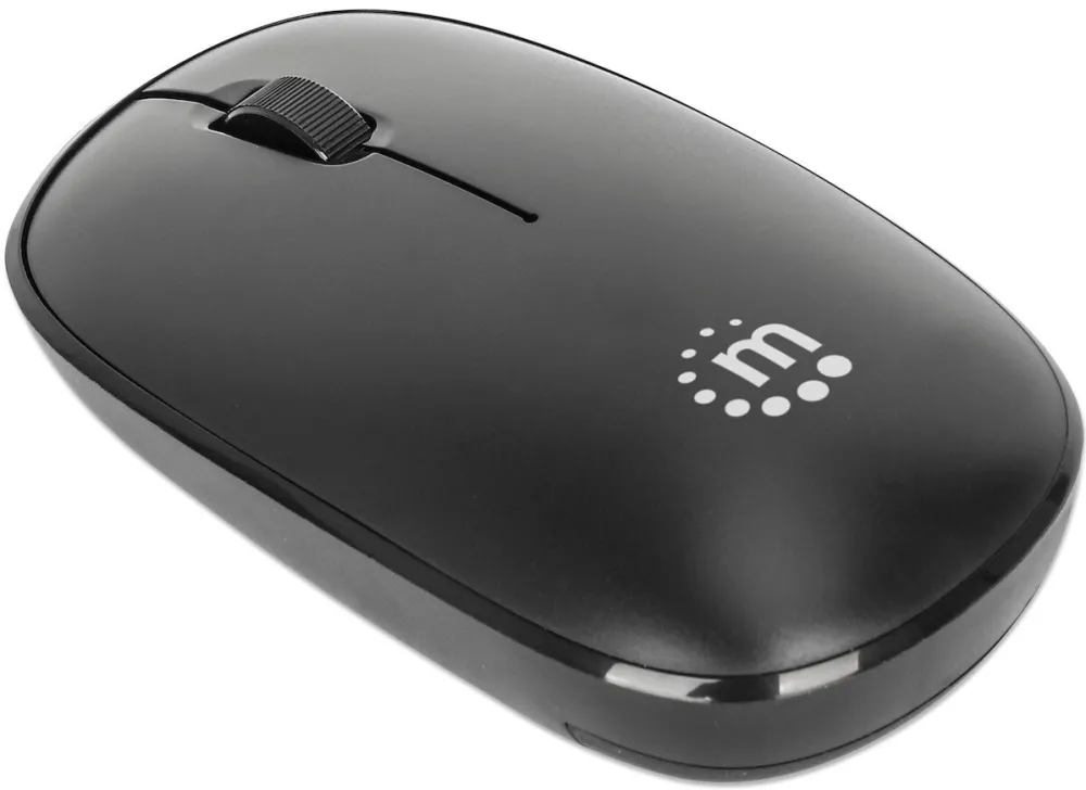 Mouse wireless MANHATTAN MW3050 3 butoane negru