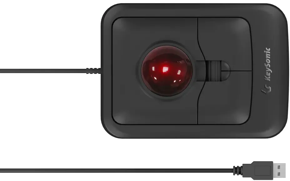Mouse cu trackball KEYSONIC KSM-4006-UT negru