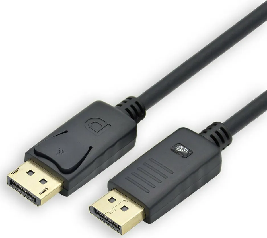 DisplayPort Cable M/M 1.8 m. black v 1.1