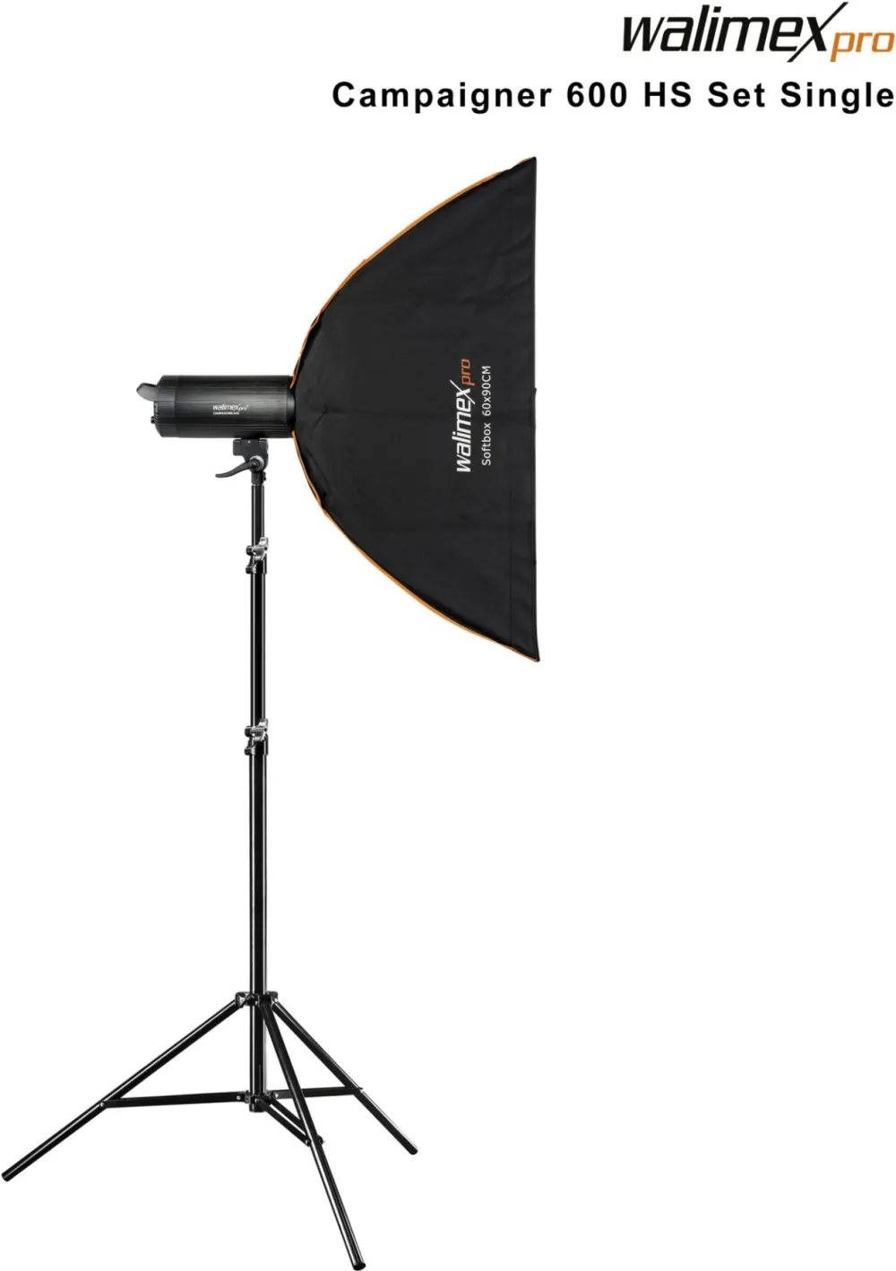 walimex Pro Campaigner 600 HS Set Single