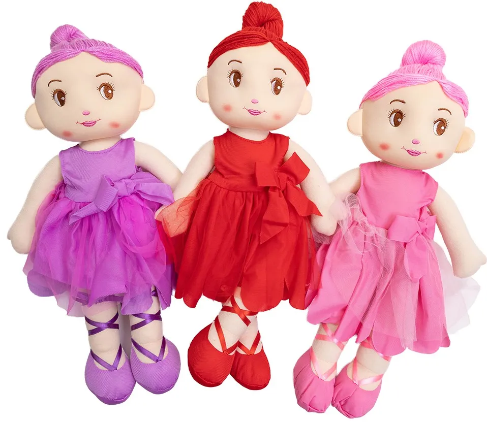 ASKATO Cuddly ballerina doll