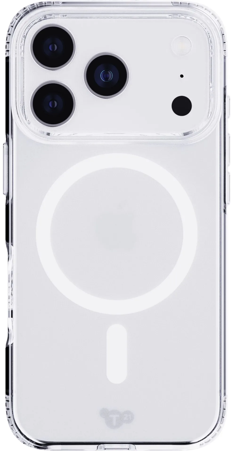 Husa Tech21 EvoLite MagSafe pentru iPhone 17 Pro transparenta