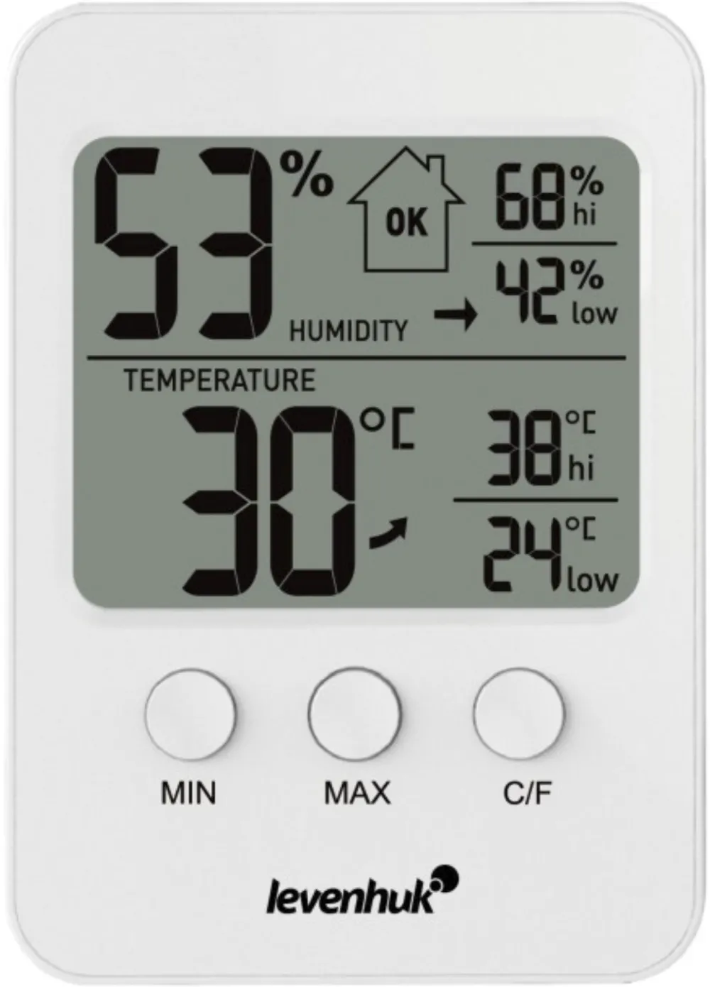 Discovery Levenhuk Wezzer BASE L30 Thermohygrometer white