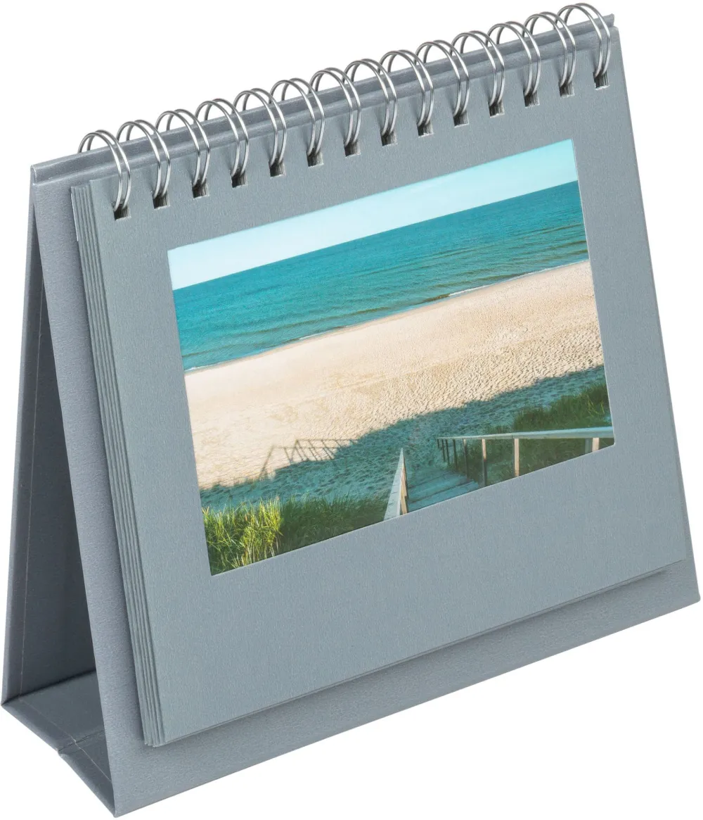 Rama foto Walther Spiral SF440D 10x15 cm verticala pentru 12 fotografii gri
