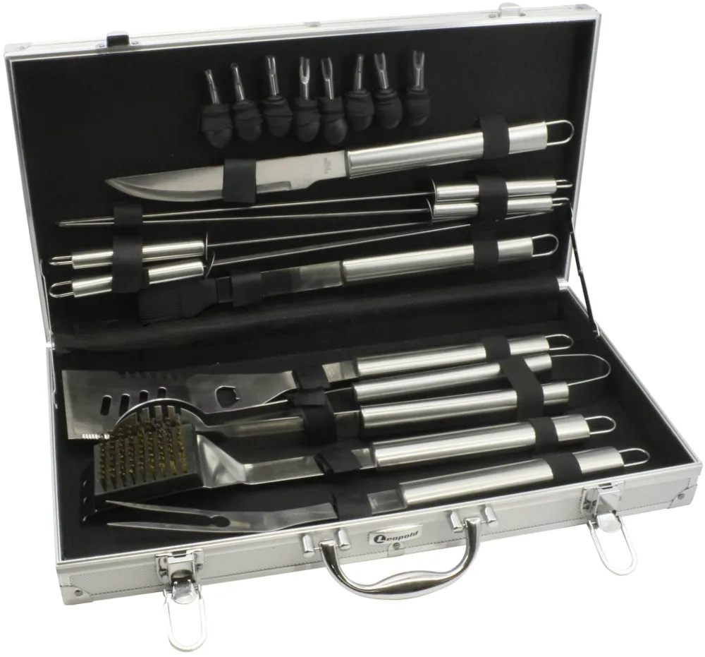 Leopold Vienna BBQ KIT 18 parts 8x24x27 LV01070