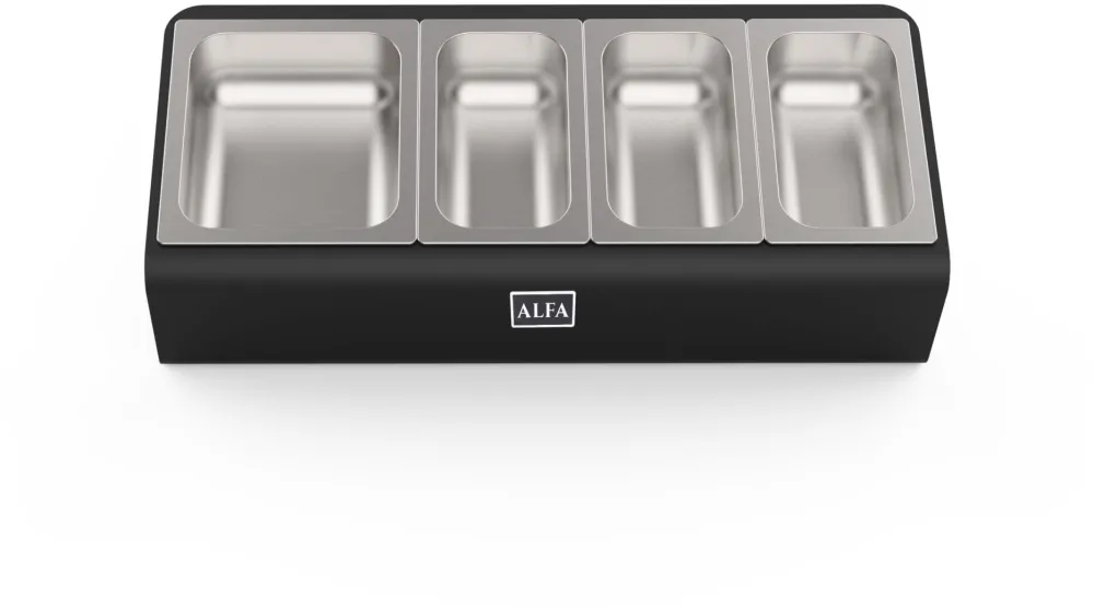 Alfa Forni Topping Station 4 trays (3 GN 1/9 - 1 GN 1/6)