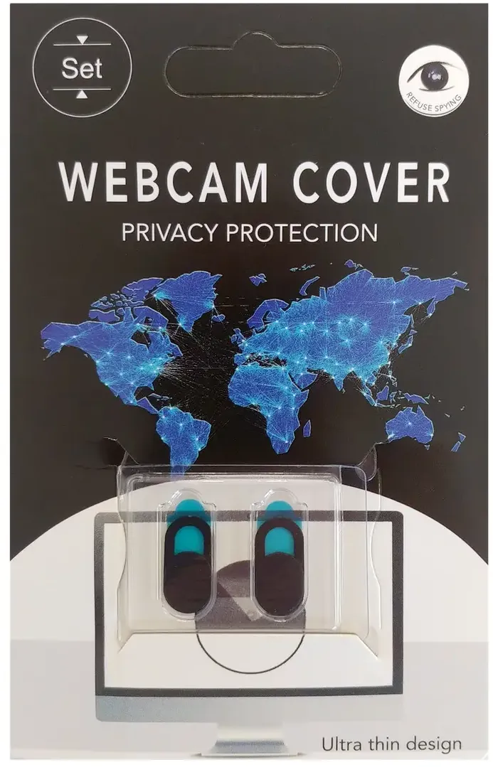 Obiectiv/Accesoriu OEM Webcam Cover 2st. - Privacy schuifje - Retail