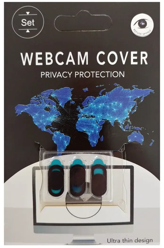Obiectiv/Accesoriu OEM Webcam Cover 3st. - Privacy schuifje - Retail