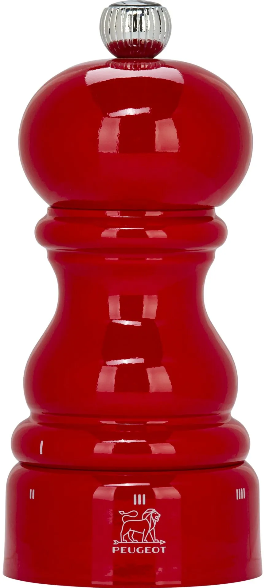 Peugeot Paris Salzmühle 12 cm uSelect Z rot lackiert Holz