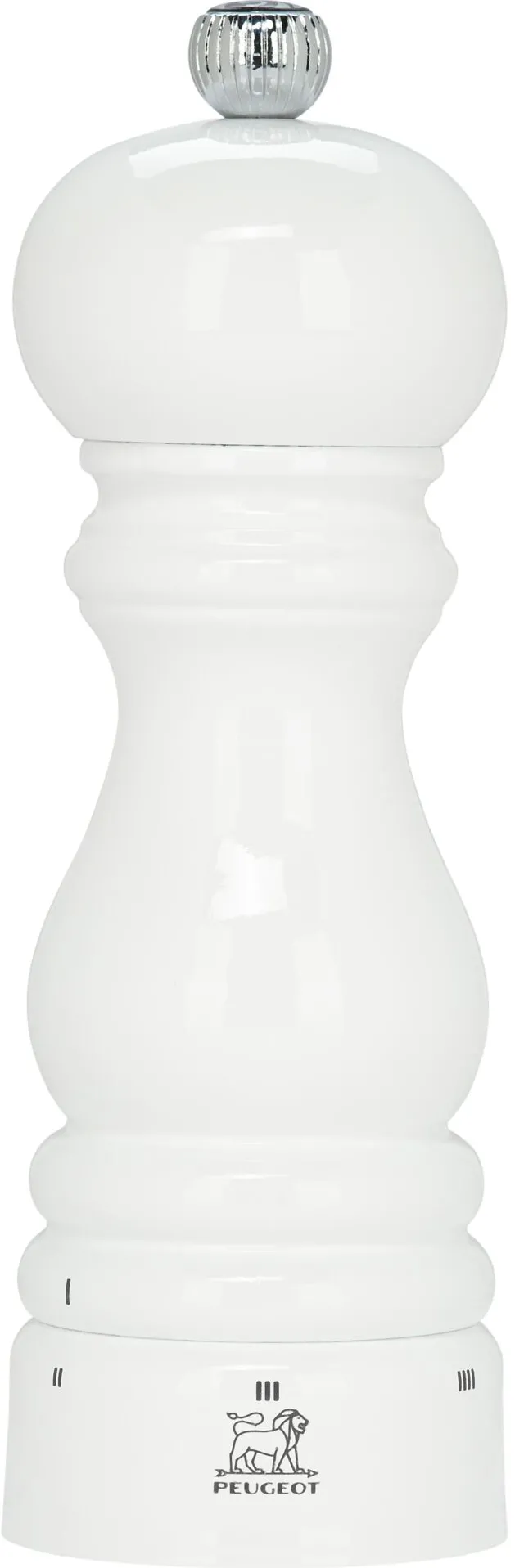 Rasnita de sare Peugeot Paris uSelect Z 18 cm lemn lacuit alb