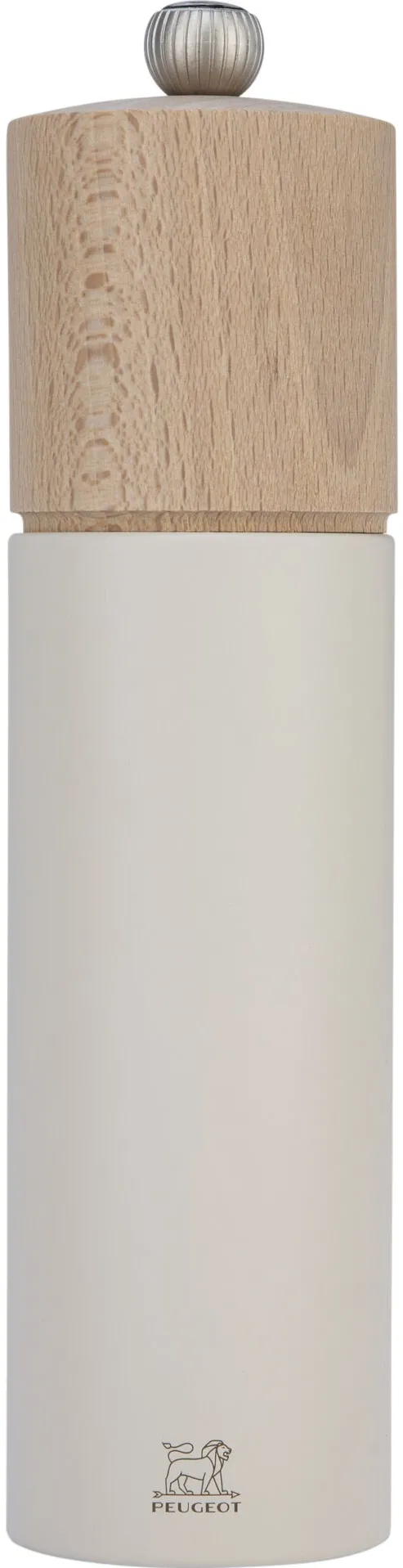 Peugeot BOREAL Z salt mill 21 cm FEATHER WHITE