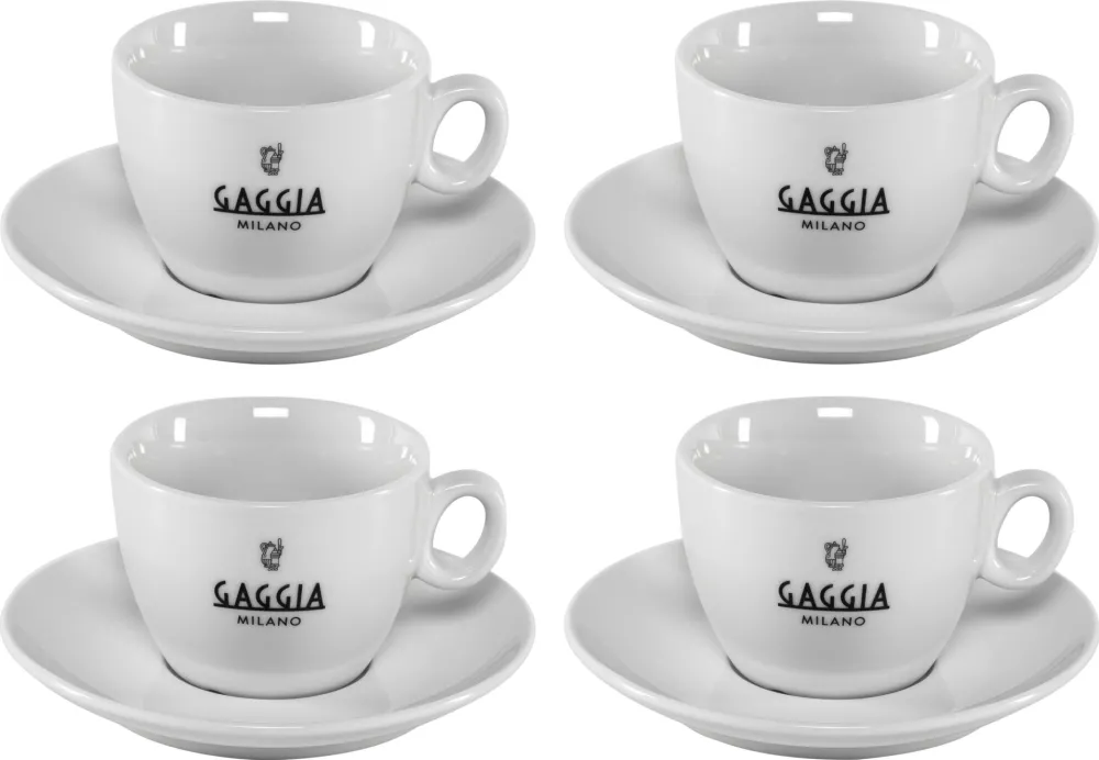Gaggia Milano Cappuccinotassen Set 4 Stück