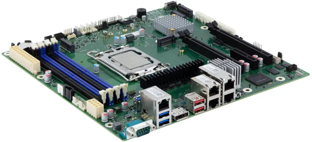 Placa de Baza Kontron K3881-C Micro-ATX Intel Xeon E2400/6300 C266 2x10Gbe
