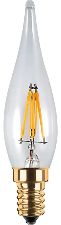 Segula LED French Kerze klar E10 1,5W 2200K dimmbar