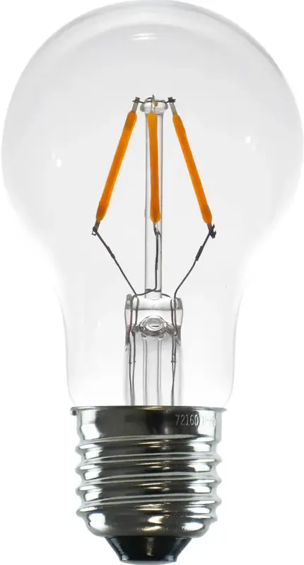 Segula LED Glühlampe klar 24V DC E27 3W 2700K dimmbar