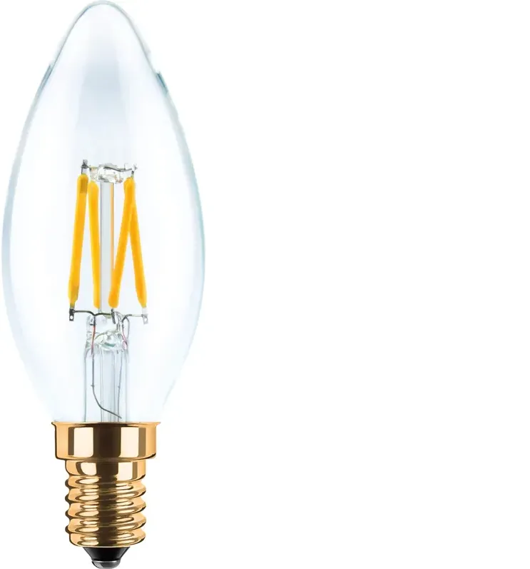 Segula LED Kerze klar E14 3W 260Lm 2200K dimmbar