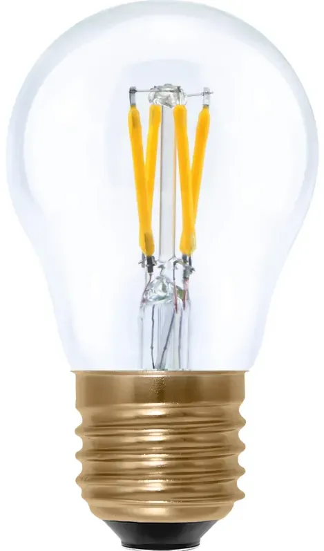 Segula LED Glühlampe klein klar E27 3W 2200K dimmbar